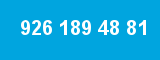 926 189 48 81